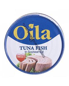کنسرو ماهی تن در روغن سویا 180 گرمی اویلا Oila Tuna Fish In Soybean Oil 180gr