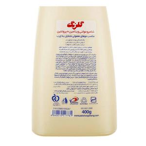 شامپو مولتی ویتامین + پروتئین مخصوص موهای چرب 400 گرمی گلرنگ Golrang Multivitamin Plus Protein Oily Hair Shampoo 400g