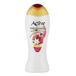 شامپو مخصوص موهای رنگ شده و آسیب دیده 400 گرمی اکتیو Active Natural Shampoo For Damaged And Colored Hair 400g