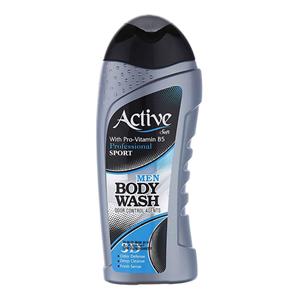 شامپو بدن نقره ای اسپرت آقایان اکتیو 400 گرمی  Active Sport Silver Body Shampoo 400g For Men