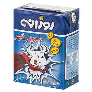سوپر شیر 2،5 درصد چربی 200 میلی‌لیتری روزانه