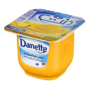 دسر فرانسوی موزی دنت مقدار 100 گرم Danette French Banana Dessert 100 gr