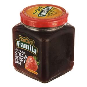 مربای توت فرنگی 300 گرمی فامیلا Famila Strawberry Jam 300gr 