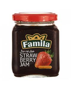 مربای توت فرنگی 300 گرمی فامیلا Famila Strawberry Jam 300gr 