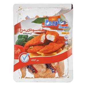 فیله مرغ سوخاری 400 گرمی مارین Marine Chicken Mutton Fillet 400Gr 