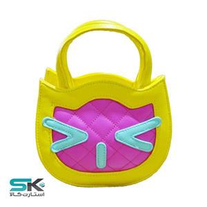 کیف دخترانه Meow-زرد صورتی Meow Meow Girly Bag-Yellow Pink