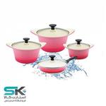 KEEP KCS-135-Ceramic Cookware Set 8 Pieces