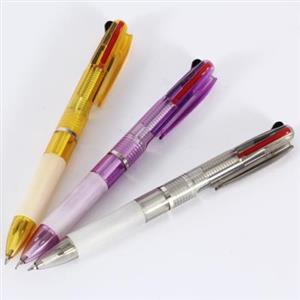 خودکار سه رنگ فشاری تنفون سری-B516T-بنفش Tenfon Three Colors Pen-B516T Series-Violet