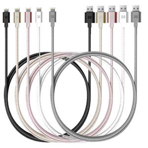 کابل شارژر PROMATE مدل LINKMATE-MUL Lightning to USB Cable Promate linkMate MUL Dual