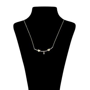 گردنبند طلا 18 عیار ماهک مدل MM0502 Maahak MM0502 Gold Necklace