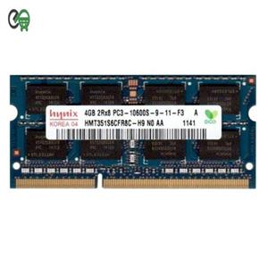 رم لپ تاپ هاینیکس مدل DDR3 12800S MHz ظرفیت 4 گیگابایت Hynix DDR3 12800s MHz RAM - 4GB