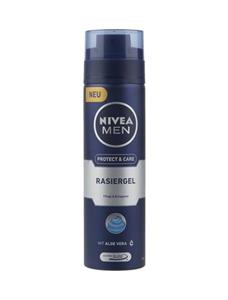  ژل اصلاح مردانه نیوآ مدل Protect And Care حجم 200 میلی لیتر Nivea Protect And Care Shaving Gel For Men-200 ml