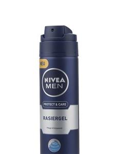  ژل اصلاح مردانه نیوآ مدل Protect And Care حجم 200 میلی لیتر Nivea Protect And Care Shaving Gel For Men-200 ml