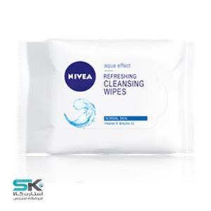 دستمال پاک کننده آرایش نیوا-25 عددی Nivea Makeup Remover Wipe-25pcs