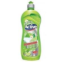 مایع ظرفشویی سبز اکتیو مقدار 1000 گرم Active Dishwasher Liquid Green 1000g 