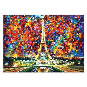 تابلو شاسی ونسونی طرح Paris Of My Dreams سایز 50 × 70