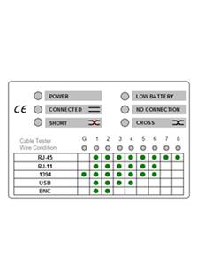 تستر کابل شبکه مولتی‌ متریکس مدل CT51 Multimetrix CT51 Network Cable Tester