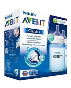 شیشه شیر فیلیپس اونت 260 میلی لیتر 2 عددی Philips Avent A565 27 Bottle 