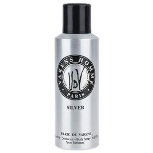 اسپری مردانه اولریک دو وارن مدل Silver حجم 200 میلی لیتر Ulric De Varens Spray For Men 200ml 