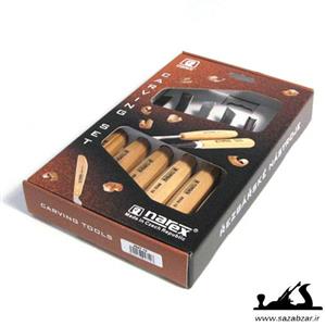 ست 6 عددی مغار  منبت قوس دار narex