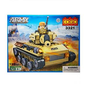 لگو 192 قطعه طرح تانک Cogo
