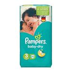 پوشک کامل بچه Pampers(آلمانی), حاوی لوسیون، سایز 3 (50 عددی)