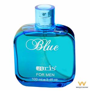 ادوپرفیوم  مردانه ARIS آبی صد میلی لیتر Aris Blue For Men Eau De Parfum 100Ml