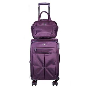 مجموعه دو عددی ساک و چمدان ال سی مدل 11-2-24-4-A173 LC A173-4-24-2-11 Bag and Luggage 2 Pcs