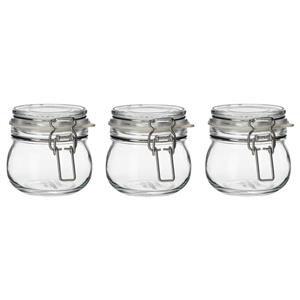 ظرف نگهدارنده ایکیا مدل - بسته 3 عددی Ikea Korken Container Pack Of 3