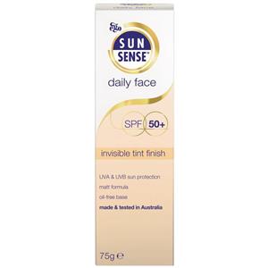 SunSense Daily Face Cream 75gr انواع پوست کرم روزمره صورت سان سنس وزن گرم 