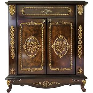 جاکفشی برتاریو مدل رز گردویی Bertario Rose Walnut Shoe Cabinet