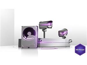 هارد دیسک اینترنال وسترن دیجیتال مدل Purple WD05PURX ظرفیت 500 گیگابایت