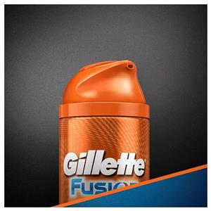ژل اصلاح مردانه ژیلت سری Fusion مدل Sensitive حجم 200 میلی لیتر Gillette Shaving Gel For Men ml 
