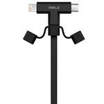 iWalk CST012 USB To microUSB And Lightning Cable 1m