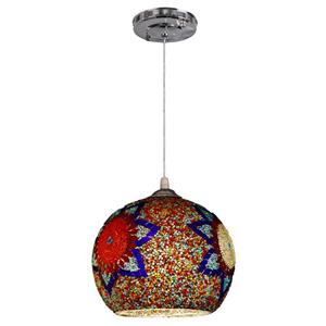 لوستر دیلایت 1 شعله کد DEL35-250 Delight DEL35-250 One Branch Hanging Lamp