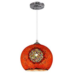 لوستر دیلایت 1 شعله کد DEL28-250 Delight DEL28-250 One Branch Hanging Lamp