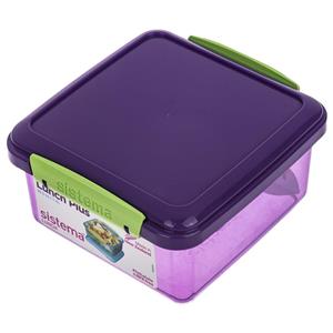 ظرف نگهدارنده سیستما سری لانچ پلاس کد 1216-1651 Sistema Lunch Plus 1651-1216 Container