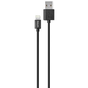کابل تبدیل USB به لایتنینگ فیلیپس مدل DLC2404V/10 طول 1 متر Philips DLC2404V/10 USB To Lightning Cable 1m