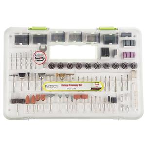 مجموعه 244 عددی سری فرز انگشتی سیلور مدل GTP01A17 Silver GTP01A17 Die Grinder Polishing Kit 244 PCS