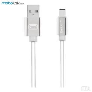 کابل تبدیل USB به USB C مغناطیسی Earldom مدل ET-MC04 به طول 1 متر Earldom ET-MC04 USB To USB C Magnetic Cable 1m