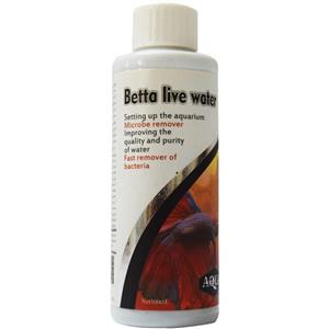 محلول نگهداری اماده سازی اب اکوا حجم 100 میلی لیتر Aqua Betta Live Water 100ml 