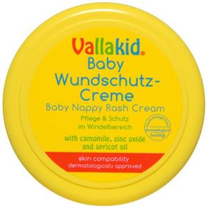 کرم ترمیم سوختگی پای کودک والاکید حجم 200 میلی لیتر Vallakid Baby Napy Rash Craem 200 ml