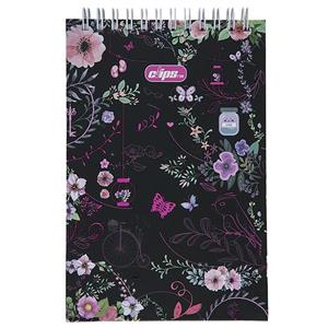 دفتر یادداشت کلیپس طرح بهار Clips Spring Design Notebook