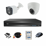 AHD Photon Retail Commercial And Residential Surveillance 2 Camera Network Video Recorder