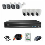 AHD Photon Retail Commercial And Residential Surveillance 8 Camera Network Video Recorder