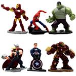 Vate Toys Avengers Figurs Set 6 Pcs