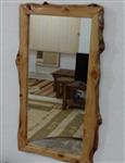 آینه چوبی روستیک دیواری