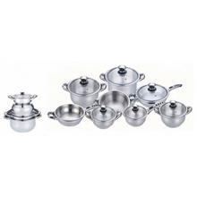 سرویس قابلمه استیل 14 پارچه فوما Fuma 14 Pcs Cookware Set FU-831