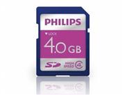 مموری کارت SD 4GB فیلیپس-PHILIPS