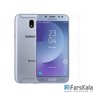 محافظ صفحه نمایش شیشه ای تمپرد مدل Full Cover مناسب برای گوشی موبایل سامسونگ Galaxy J7 Pro